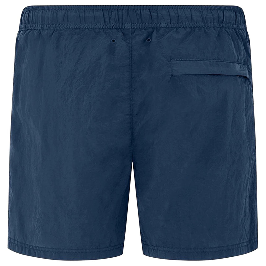 Stone Island Chrome Swim Shorts Avio Blue - Boinclo - Outlet Sale Under Retail