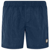 Stone Island Chrome Swim Shorts Avio Blue - Boinclo - Outlet Sale Under Retail