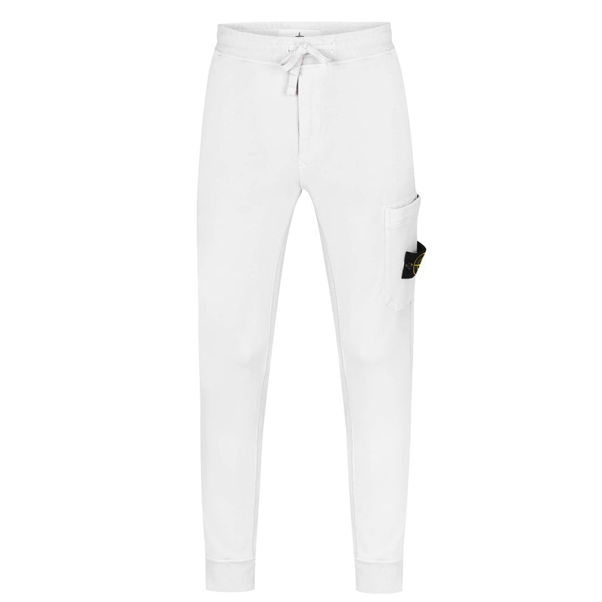 Stone Island Badge Cotton Sweatpants Ice Blue - forsalebyerin - Outlet Sale Under Retail