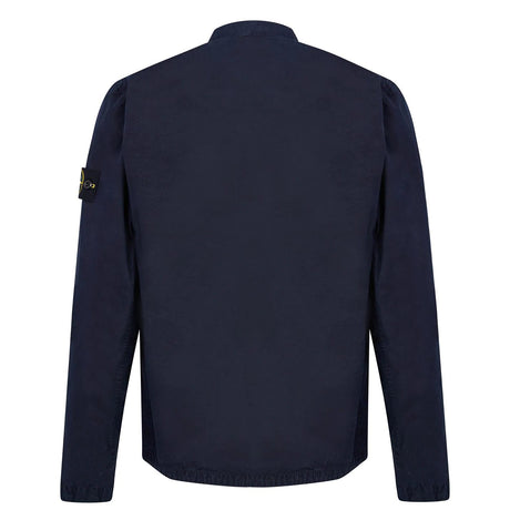 Stone Island Zip Overshirt Dyed Wash Jacket Navy - forsalebyerin - Outlet Sale Under Retail